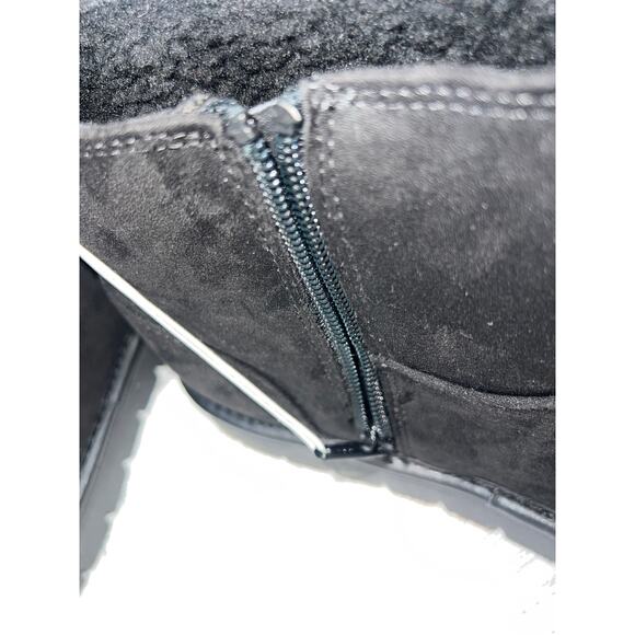 Universal Thread Black Ankle Boots Size 9 | Side Zip Memory Foam NWT Sale !!! - Picture 5 of 9